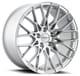 Silver w/ Machined Face