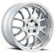 Silver w/ Polished Lip
