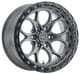 W107 Satin Gunmetal w/ Satin Black Lip