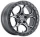 W107 Satin Gunmetal w/ Satin Black Lip