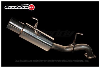 greddy 12-14 mitsubishi lancer gt revolution exhaust 10138101