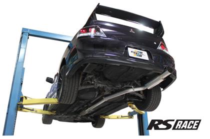 greddy 03-05 mitsubishi evo 8/9 revolution rs exhaust (us rear bumper) 10138403