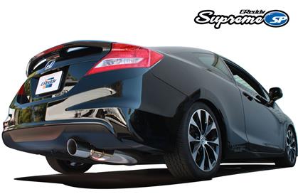greddy 12-15 honda civic si coupe 76mm supreme sp cat-back exhaust 10158209