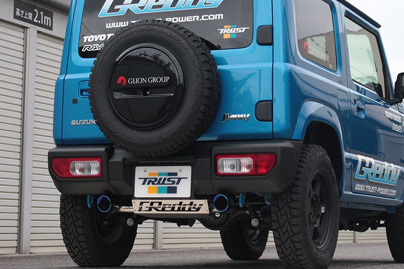 greddy 18+ suzuki jimny jb64w xross muffler g-style exhaust 10193800