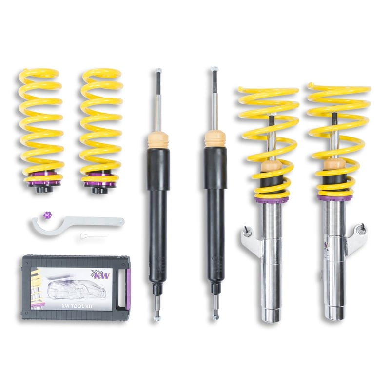 kw coilover kit v1 bmw 1series e81/e82/e87 (181/182/187)hatchback / coupe (all engines) 10220039