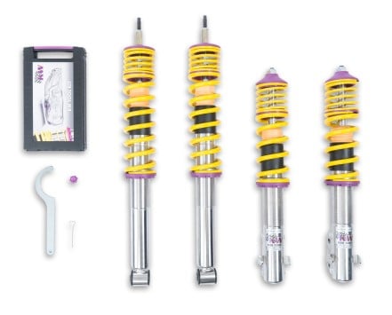 kw coilover kit v1 vw golf iii / jetta iii (1hxo); all incl. cabrio (-02); 2wd; all engines 10280004