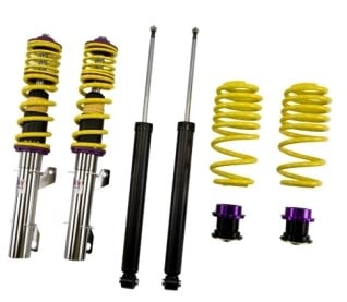 kw coilover kit v1 vw golf iv (1j); all models excl. 4motion; all engines excl. r32 10280061