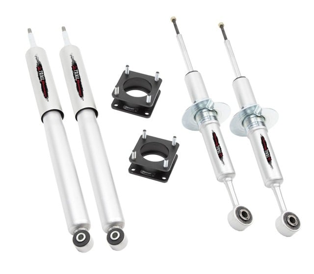 belltech 07-20 toyota tundra 2wd & 4wd 2.5in front lifting strut spacer 1030sp