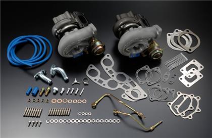 greddy 89-94 nissan skyline gt-r twin greddy/mhi t517z 10cm2 upgrade kit w/ hardware 11520075