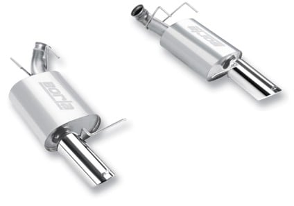 borla 2011-2012 ford mustang gt 5.0l 8cyl 6spd rwd agressive atak exhaust (rear section only) 11791