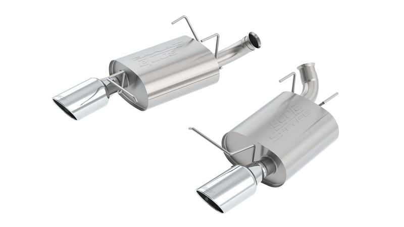 borla 11-14 ford mustang coupe/convertible 2dr s-type ss exhaust (rear section only) 11796