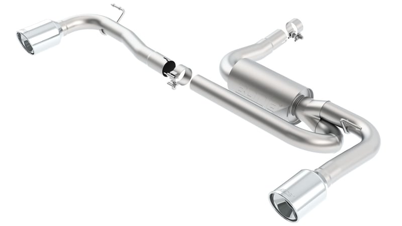 borla 11-16 mini cooper countryman s 1.6l 4 cyl ss exhaust (rear section only) 11804