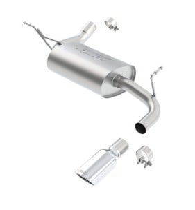 borla 12-16 jeep wrangler 3.6l at/mt 4wd single right rear exit touring exhaust (rear section only) 11818