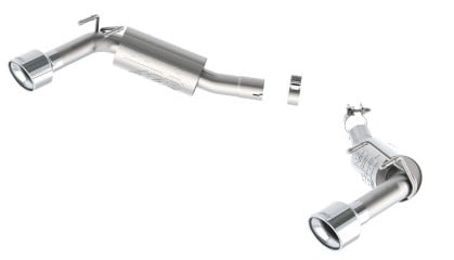borla 14-15 camaro ss 6.2l v8 rwd single split rr exit atak exhaust (rear section only) 11851