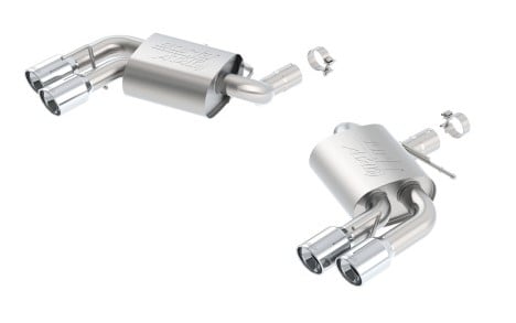 borla 16 chevy camaro 6.2l atak rear section exhaust w/o dual mode valves 11921