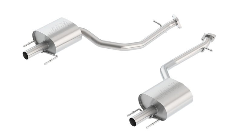 borla 13-20 lexus gs350 3.l at s-type exhaust (rear section only) 11935