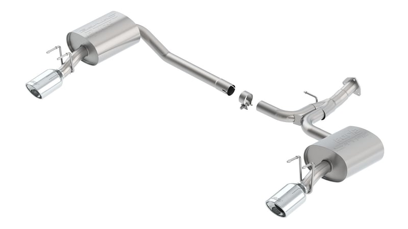 borla 16-17 honda accord axle-back s-type exh 2.25in to muffler dual 2.0in out 4.25in x 3.5in tip 11949