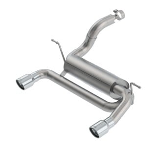 borla 18-19 jeep wrangler jl/jlu 2.0l 4cyl 2dr/4dr touring axle back exhaust w/ 3.5in tips 11962