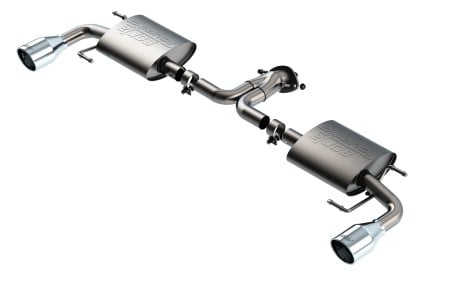 borla 17-20 mazda cx-5 2.5l at awd 4dr 2in touring rear section exhaust 11968