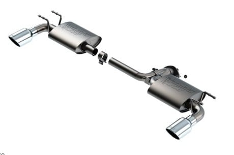 borla 19-21 mazda 3 2.0l/2.5l s-type rear section 11970