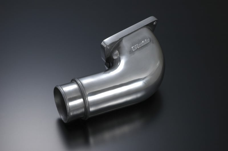 greddy 93-95 mazda rx7 fd3s 90 degree aluminum elbow 12440090