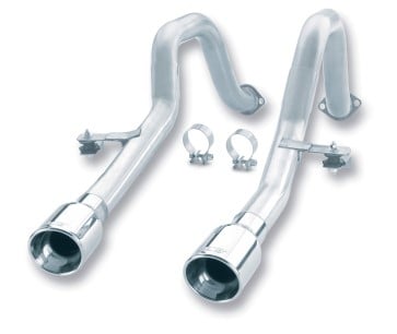 borla 97-04 chevrolet corvette 5.7l 8cyl rwd very aggressive catback exhaust - off-road/racing 12649
