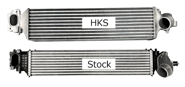 hks intercooler kit w/o piping civic type r fk8 k20c 13001-ah005