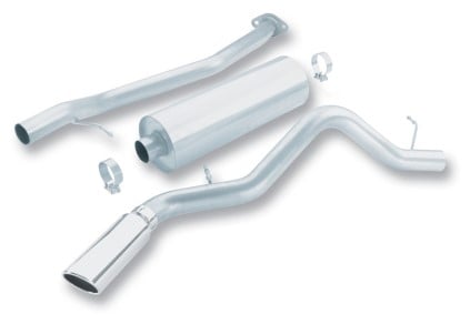 borla 99-07 gmc sierra / 99-07 chevrolet silverado ss catback exhaust 140014