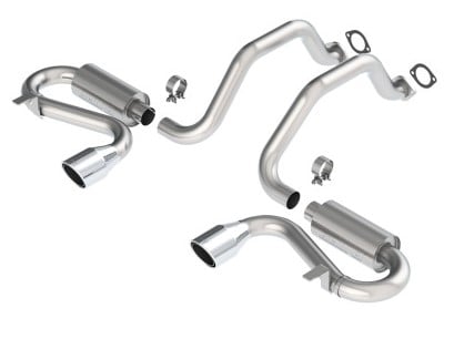 borla 97-04 c5 corvette (incl z06) 5.7l v8 at/mt aggressive stinger cat-back exhaust 140017
