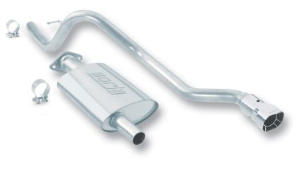 borla 00-01 jeep cherokee 4.0l at/mt 2wd/4wd ss cat-back exhaust 140071