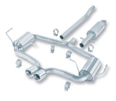 borla 04-06 mini cooper s (incl. convertible) aggressive cat-back 140119