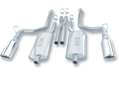 borla 05-10+ charger / magnum / 300c r/t 5.7l aggressive catback exhaust 140125