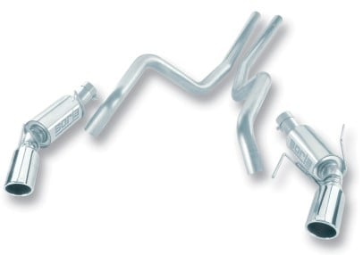 borla 05-09 ford mustang gt dual exhaust 140135