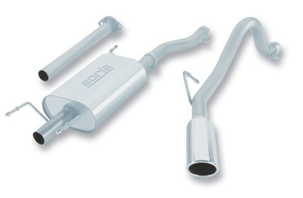 borla 05-12 toyota tacoma 4.0l at/mt 2/4wd cc/sh ec/lb 2&4dr catback exhaust 140160