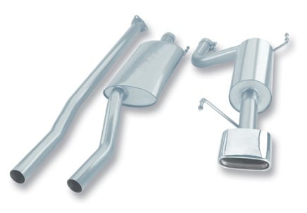 borla 06-14 honda ridgeline 3.5l 6cyl 5spd awd ss catback exhaust 140195