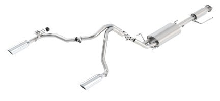 borla 07-09 toyota fj cruiser 4.0l v6 catback exhaust single split rear exit 140200