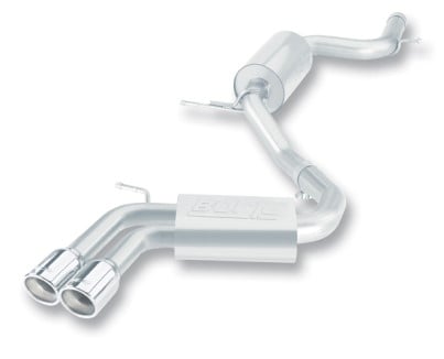 borla 04-09 vw gti base ss catback exhaust 140248