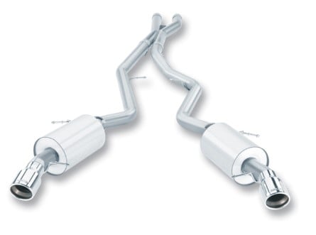 borla 07-08 bmw 335i coupe/sedan aggressive catback exhaust system 140276