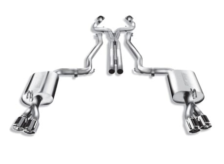 borla 08-09 pontiac g8/gt 6.0l 8cyl ss catback exhaust w/ x pipe 140287