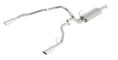 borla 09-14 dodge ram 1500 5.7l v8 2/4wd crew/extended cab ss catback exhaust 140307