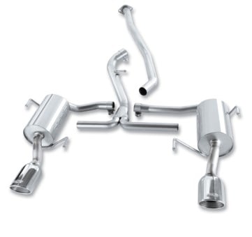 borla 08-10 subaru impreza 2.5i sedan 4dr ss catback exhaust 140324