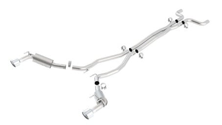 borla 10-13 chevy camaro ss 6.2l 8cyl aggressive catback exhaust 140356