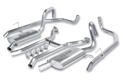 borla 03-11 ford crown victoria ss catback exhaust 140360