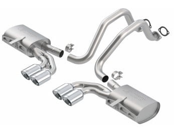 borla 97-04 chevrolet corvette 5.7l 8cyl s-type ss catback exhaust 140427