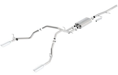 borla 09-11 chevrolet silverado / 09-11 gmc sierra s-type ss catback exhaust 140429