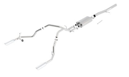 borla 11 chevrolet silverado 1500lt/ltz / gmc sierra 1500 sle/slt s-type ss catback exhaust 140437