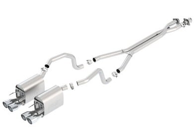 borla 09-11 chevrolet corvette 6.2l 8cyl at/mt ins-type iiin catback exhaust 140440