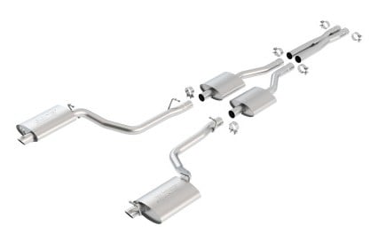 borla 11-14 dodge charger r/t / 11-14 chrysler 300 c 5.7l v8 at/mt s-type ss catback exhaust 140443