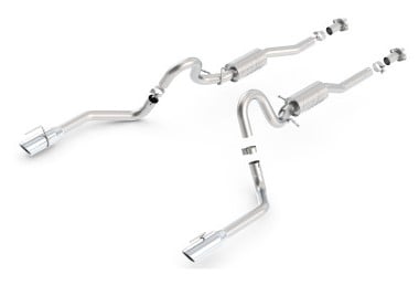 borla 99-04 ford mustang gt 4.5l v8 at/mt rwd 2dr atak ss catback exhaust 140458