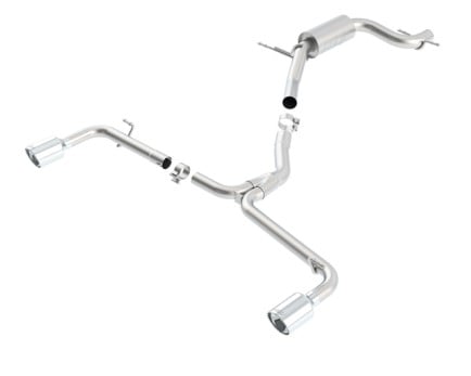 borla 12-14 volkswagen bettle turbo hatchback 2.0l 4cyl ss catback exhaust 140485